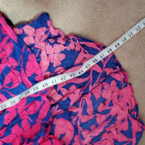 Anthropologie Abel the Label Smocked Printed Cottagecore Prairie Floral Dress S - Picture 5 of 8